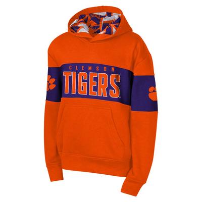 Clemson Gen2 YOUTH Red Zone Pullover Hoodie