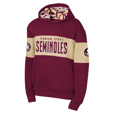 Florida State Gen2 YOUTH Red Zone Pullover Hoodie