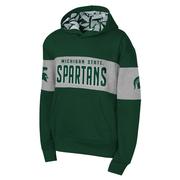  Michigan State Gen2 Youth Red Zone Pullover Hoodie