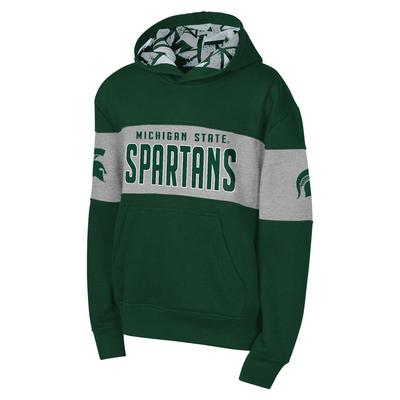 Michigan State Gen2 YOUTH Red Zone Pullover Hoodie