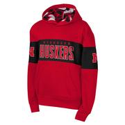  Nebraska Gen2 Youth Red Zone Pullover Hoodie