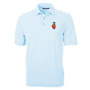  Ucf Cutter And Buck Vault Citro Striped Virtue Eco Pique Polo