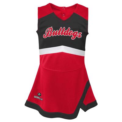 Georgia YOUTH Cheerleader Jumper Dress