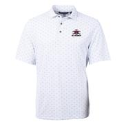  Nebraska Cutter & Buck Blackshirts Virtue Eco Pique Tile Print Polo