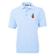  Ucf Cutter & Buck Vault Citro Eco Pique Botanical Print Polo