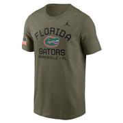  Florida Jordan Brand Military Dri- Fit Cotton Team Issue Crew Tee