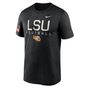  Lsu Nike Military Dri- Fit Legend Tee