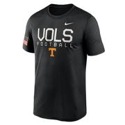  Tennessee Nike Military Dri- Fit Legend Tee