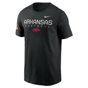  Arkansas Nike Military Dri- Fit Legend Tee