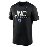  Unc Jordan Brand Military Dri- Fit Legend Tee