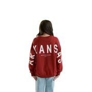  Arkansas Gameday Social Barkley Split Oversized Crew