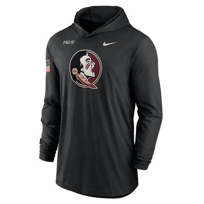 Florida State Nike Military Dri-Fit Hoody Top