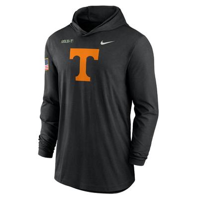 Tennessee Nike Military Dri-Fit Hoody Top