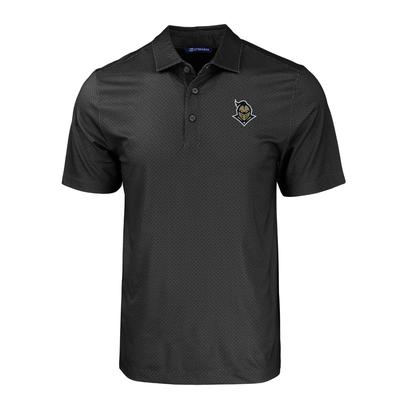 UCF Cutter & Buck Knight Geo Print Polo BLACK