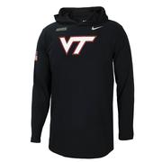  Virginia Tech Nike Military Dri- Fit Hoody Top