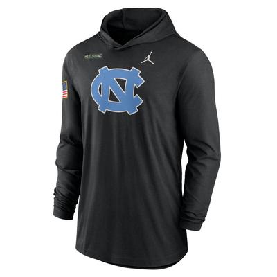 UNC Jordan Brand Military Dri-Fit Hoody Top