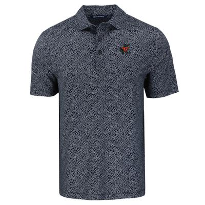 Florida Cutter & Buck Vault Albert Pike Pebble Print Polo