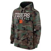  Clemson Nike Military Club Fleece Hoodie