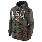  Lsu Nike Military Club Fleece Hoodie