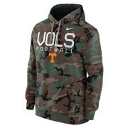  Tennessee Nike Military Club Fleece Hoodie