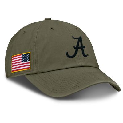 Alabama Nike Military Club Unstructured Tri-Glide Cap