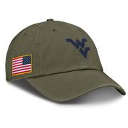  West Virginia Nike Military Club Unstructured Tri- Glide Cap