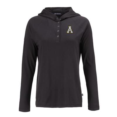 App State Cutter & Buck Women's Coastline Epic Comfort Hoodie