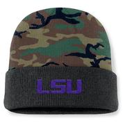  Lsu Nike Military Terra Standard Cuff Beanie