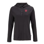  Nebraska Cutter & Buck Women's Coastline Epic Comfort Hoodie