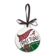  Alabama Crimson Tide Ceramic Flat Ornament