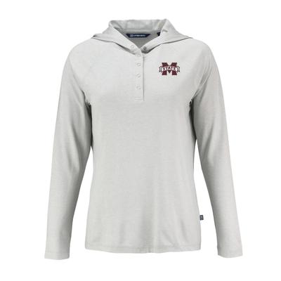 Mississippi State Cutter & Buck Women's Coastline Epic Comfort Hoodie