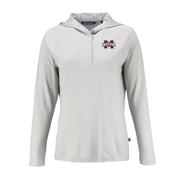  Mississippi State Cutter & Buck Women's Coastline Epic Comfort Hoodie