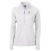  West Virginia Cutter & Buck Adapt Eco Half Zip Pullover