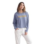  West Virginia Chicka- D Sorority Girl Bar Harbour Salt Wash Long Sleeve Tee