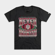  Indiana Football Never Daunted Short Sleeve Tee