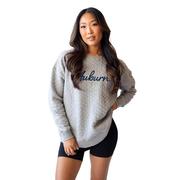  Auburn Chicka- D Study Group Embroidery Quilted Pullover