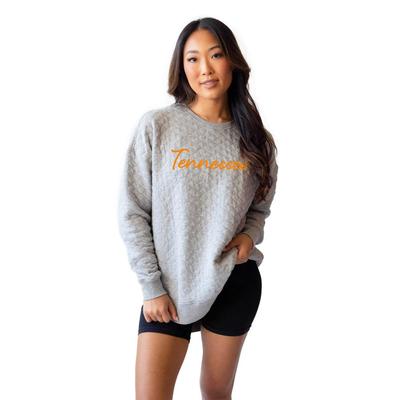 Tennessee Chicka-D Study Group Embroidery Quilted Pullover