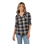  App State Chicka- D Boyfriend Plaid Woven Shirt