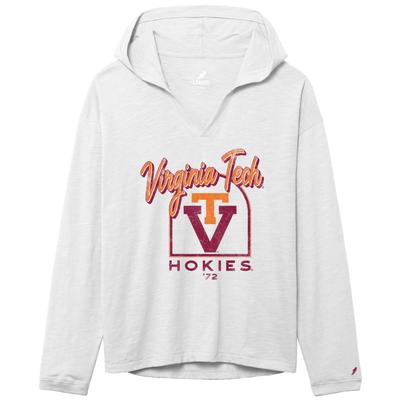 Virginia Tech League Women's Slub Hoodie