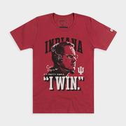  Indiana Football Coach Cignetti I Win Short Sleeve Tee