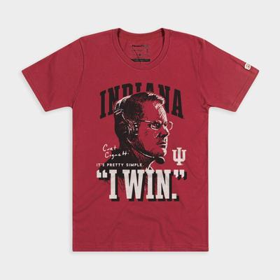 Indiana Football Coach Cignetti I Win Short Sleeve Tee