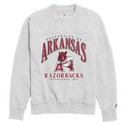  Arkansas League Women's Throwback Fleece Crew