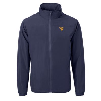 West Virginia Cutter & Buck Eco Full Zip Jacket