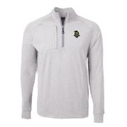  Ucf Cutter & Buck Knight Adapt Eco Knit Heather 1/4 Zip Pullover