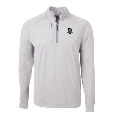 UCF Cutter & Buck Knight Adapt Eco Knit Heather 1/4 Zip Pullover