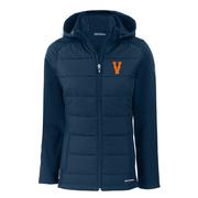  Virginia Cutter & Buck Vault Women's Evoke Hybrid Eco Softshell Full Zip Jacket