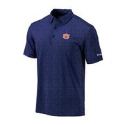  Auburn Columbia Golf Slicer Polo