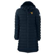  West Virginia Cutter & Buck Women's Mission Ridge Repreve Eco Insulated Jacket