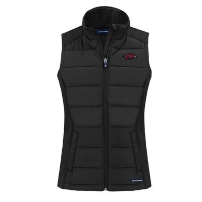 Arkansas Cutter & Buck Women's Evoke Hybrid Vest