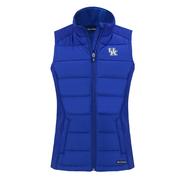  Kentucky Cutter & Buck Women's Evoke Hybrid Vest